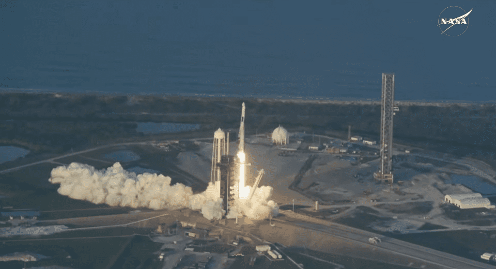 Spacex Crew-10 Lester in NASA to the International Space Station