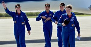The launch of Spacex Scrubs for Crew-10 Pioneers for NASA to ISS