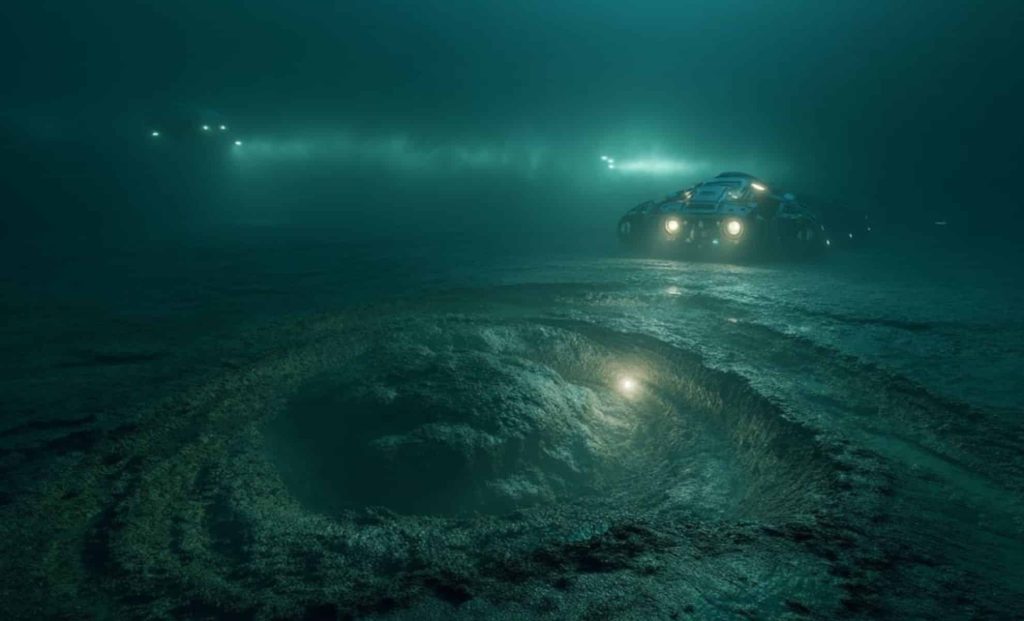 By diving at the bottom of the lake, this robot discovered a mystery that baffles scientists