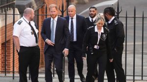Prince Harry is in court to challenge the loss of security details in the United Kingdom